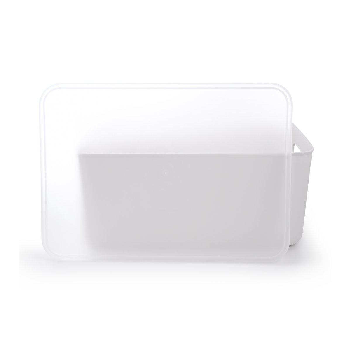 Ящик для зберігання MVM пластиковий сірий 160x257x360 FH-13 XL LIGHT GRAY