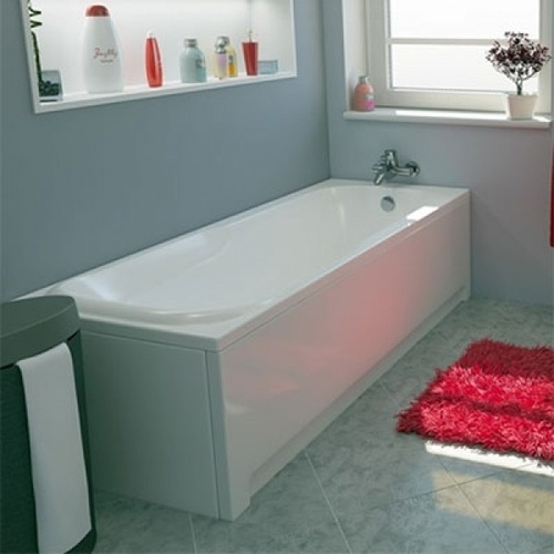 Ванна акрилова прямокутна KOLO SENSA 150см x 70см універсальна + Viega Simplex сифон для ванни XWP355000N+311537