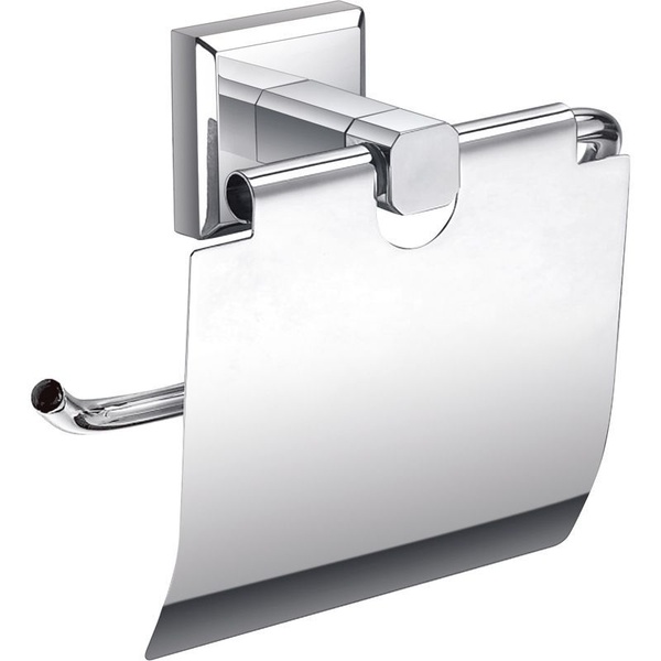 Тримач туалетного паперу із кришкою TOPAZ TКВ 9926 хром метал 000021233