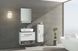 Тумбочка із раковиною для ванної IMPRESE BLACK EDGE 91x74x52см підвісна білий f32119W 4 з 4