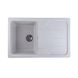 Мийка для кухні гранітна прямокутна PLATINUM 7850 VERONA 780x500x180мм без сифону сіра PLS-A25160 1 з 10