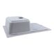 Мийка для кухні гранітна прямокутна PLATINUM 7850 VERONA 780x500x180мм без сифону сіра PLS-A25160 7 з 10