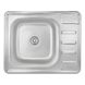 Кухонна мийка із нержавіючої сталі прямокутна IMPERIAL 500мм x 630мм мікротекстура 0.8мм із сифоном IMP635008MICDEC 1 з 7