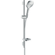Комплект для душу із стійкою HANSGROHE Raindance Select E із шлангом 1600мм ручною лійкой 120мм та тримачем хром 26620000 1 з 6