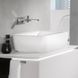 Раковина чаша накладная на тумбу для ванны 600мм x 400мм VILLEROY&BOCH ARCHITECTURA белый прямоугольная 41276001 6 из 7