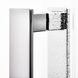 Двері для душової ніші RAVAK Matrix MSD2-120 L скляні розсувні двосекційні 195x120см прозорі 6мм профіль сатин 0WLG0U00Z1 3 з 6