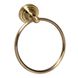 Держатель-кольцо для полотенец BEMETA RETRO 160мм округлый металлический бронза 144104067 1 из 2