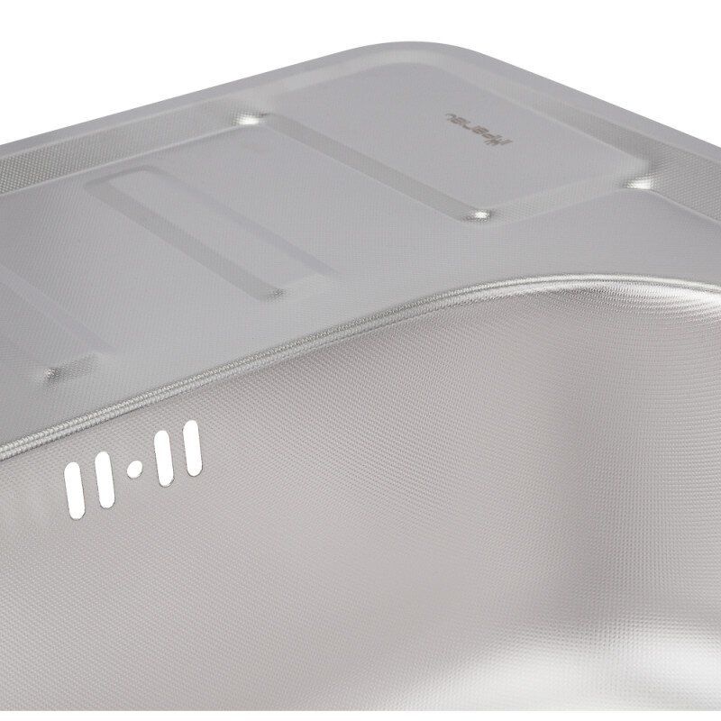 Кухонна мийка із нержавіючої сталі прямокутна IMPERIAL 500мм x 630мм мікротекстура 0.8мм із сифоном IMP635008MICDEC