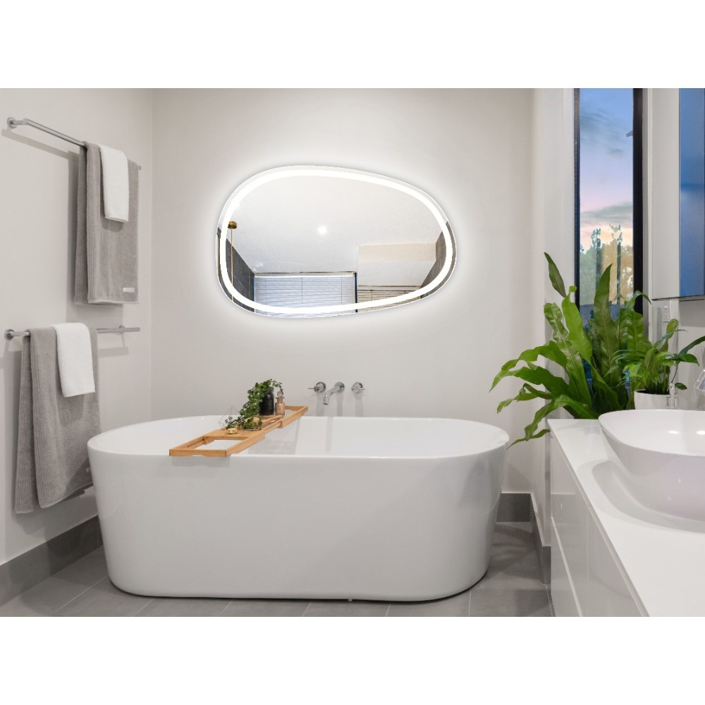 Дзеркало у ванну DEVIT Style 82.8x52.8см із підсвіткою овальне 5415080