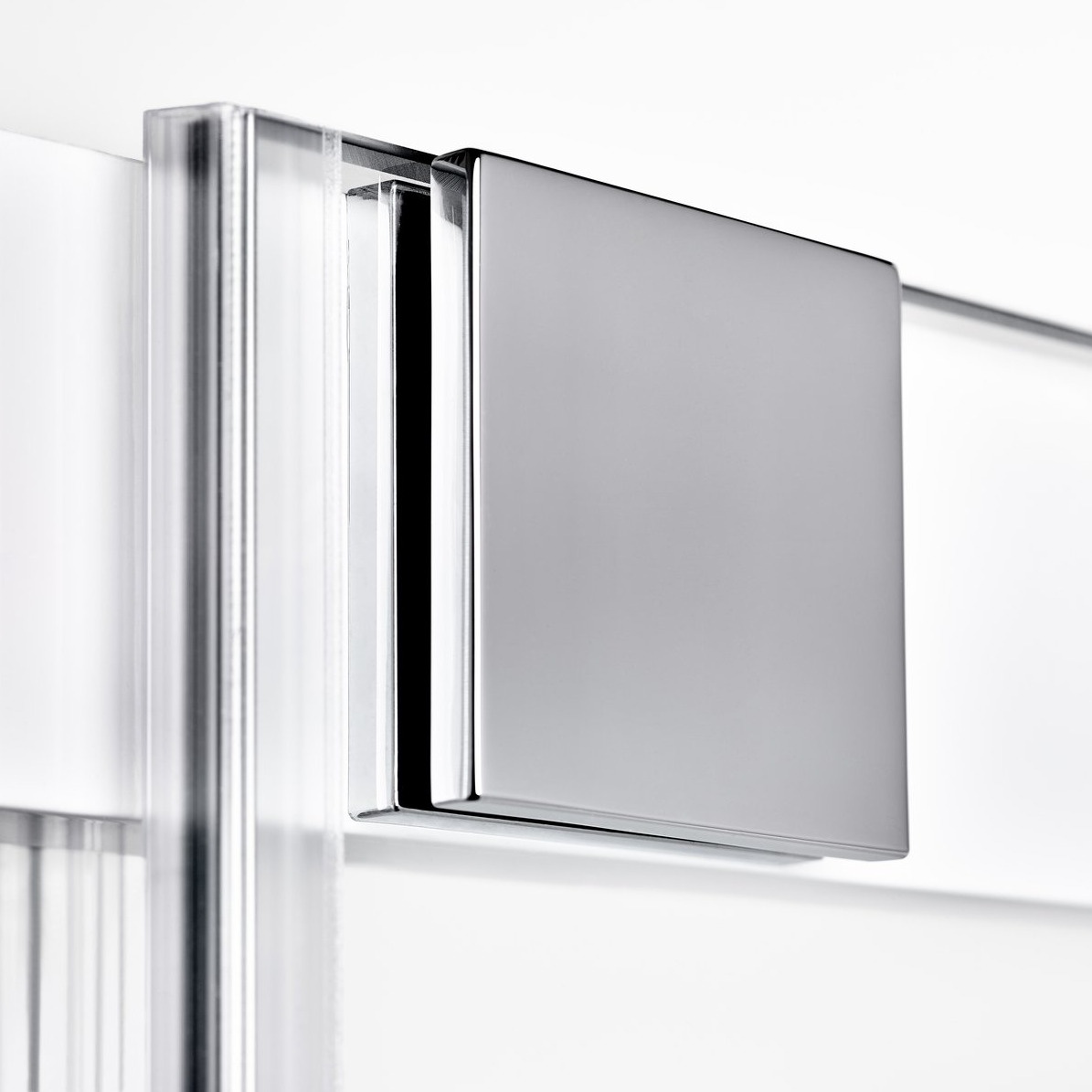 Двері для душової ніші RAVAK Matrix MSD2-100 R скляні розсувні двосекційні 195x100см прозорі 6мм профіль сатин 0WPA0U00Z1