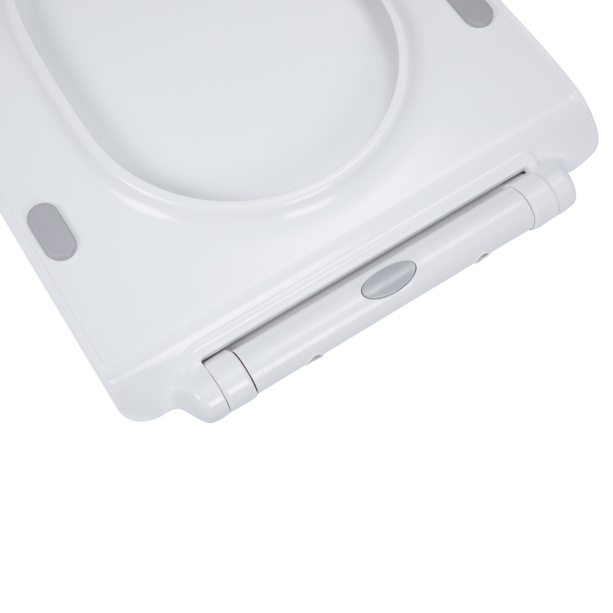 Унитаз напольный безободковый белый Q-TAP Presto сиденье микролифт выпуск в стену QT24221217AW
