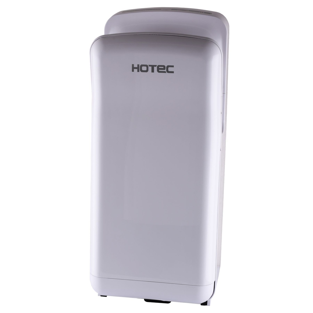 Электросушилка для рук настенная сенсорная HOTEC 11.101 ABS White на 1300Вт 300x220x685мм пластиковая белая 000020512