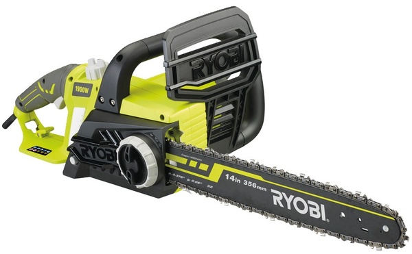 Пила цепная Ryobi RCS1935B, 1900Вт, шина 35см Oregon, 4.7кг