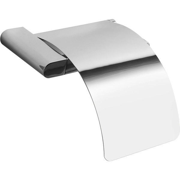 Тримач для туалетного паперу із кришкою MEXEN Adox округлий металевий хром MEX-70182333-00