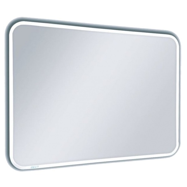 Зеркало в ванную DEVIT Soul 60x80см c подсветкой сенсорное включение антизапотевание прямоугольное 5022149