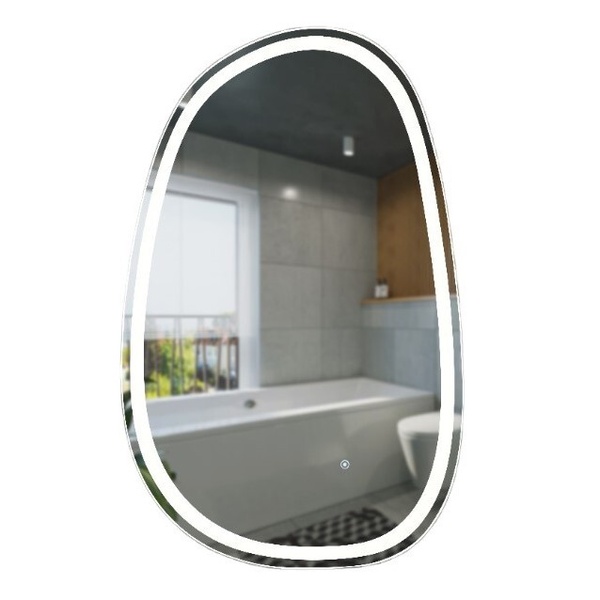 Дзеркало у ванну DEVIT Style 82.8x52.8см із підсвіткою овальне 5415080