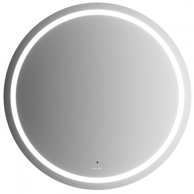 Дзеркало у ванну AM.PM X-Joy 77x77см із підсвіткою сенсорне увімкнення кругле M85AMOX0801WG38
