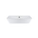 Раковина підвісна для ванної 595мм x 420мм Q-TAP Virgo білий прямокутна QT18112253W 3 з 8
