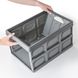 Ящик для зберігання з кришкою MVM пластиковий сірий 230x290x420 FB-1 30L GRAY 5 з 20
