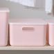 Ящик для зберігання MVM пластиковий рожевий 160x257x360 FH-13 XL LIGHT PINK 10 з 10