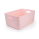 Ящик для зберігання MVM пластиковий рожевий 160x257x360 FH-13 XL LIGHT PINK 3 з 10