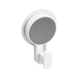 Крючок настенный одинарный MVM округлый пластиковый серый BP-6 WHITE 4 из 12