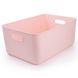 Ящик для зберігання MVM пластиковий рожевий 160x257x360 FH-13 XL LIGHT PINK 1 з 10