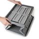Ящик для хранения с крышкой MVM пластиковый серый 230x290x420 FB-1 30L GRAY 6 из 20