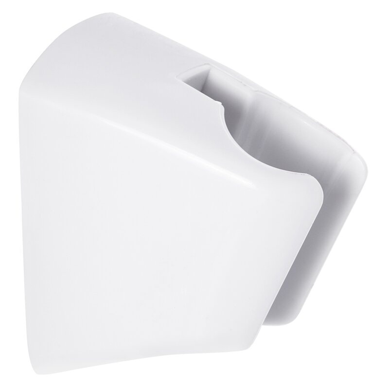 Тримач для ручної душової лійки ZERIX HOLDER LL1787 пластиковий білий