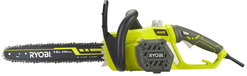 Пила цепная Ryobi RCS1935B, 1900Вт, шина 35см Oregon, 4.7кг