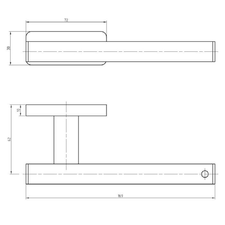 Тримач для туалетного паперу LANGBERGER Unique прямокутний металевий хром 2110943A