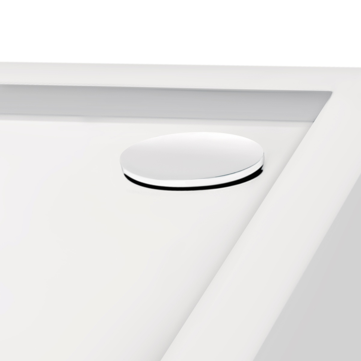 Піддон для душової кабіни Q-TAP Tern TERN3012812 120x80x12см прямокутний акриловий із сифоном білий