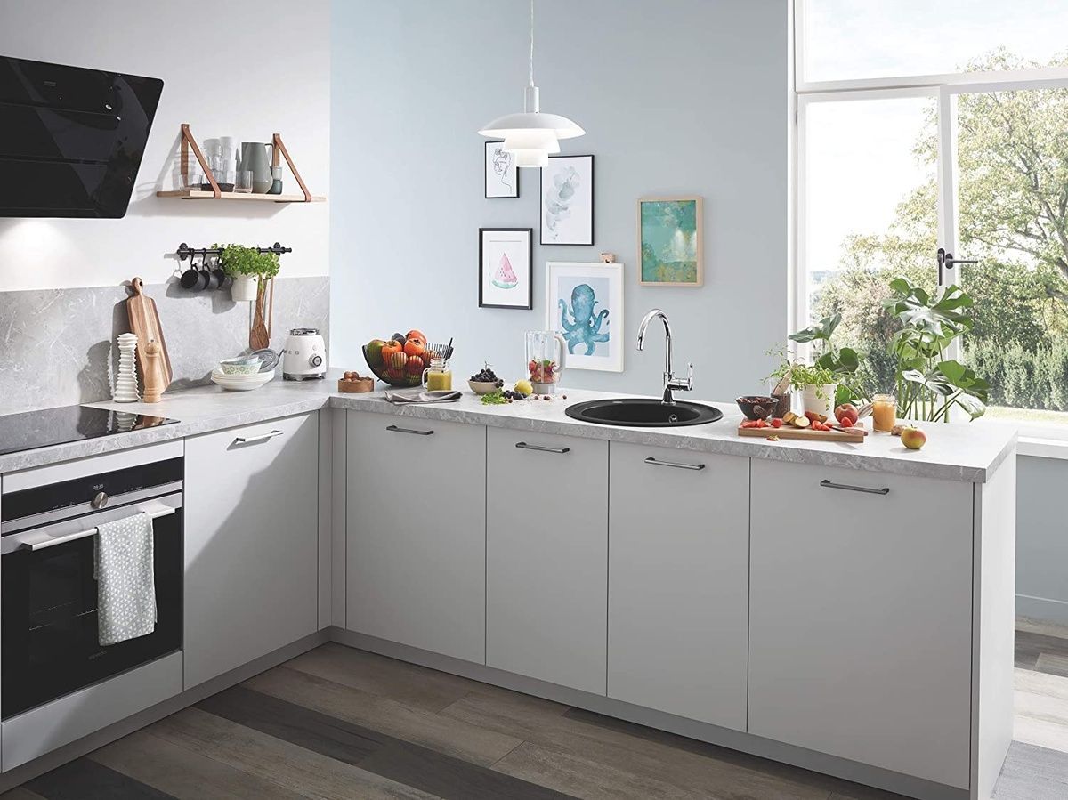 Змішувач для кухні одноважільний GROHE BauLoop 31368000 хром латунь CV031174