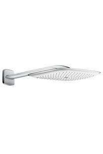 Верхний душ с кронштейном HANSGROHE PURAVIDA 390мм латунь хром 27437400
