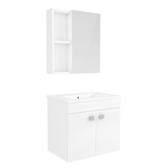 Набор мебели в ванную ROZZY JENORI ATLANT белый RJ02600WH