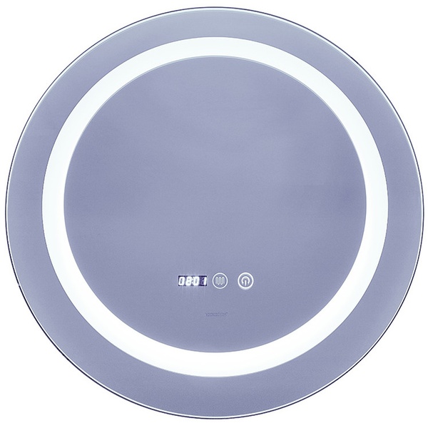 Дзеркало у ванну MIXXUS Plain MC02 60x60см із підсвіткою антизапотівання кругле MI6012
