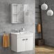 Набор мебели в ванную ROZZY JENORI ATLANT белый RJ02600WH 5 из 5