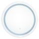 Дзеркало кругле для ванної LIDZ 140 58x58см із підсвіткою сенсорне увімкнення LD55781400801W 3 з 6