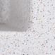 Мийка для кухні гранітна квадратна PLATINUM 4040 RUBA 440x440x200мм без сифону біла PLS-A40847 8 з 8
