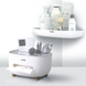 Набір аксесуарів для ванної MVM №8 округлий пластиковий сірий MVM-MH-08 white/gray 3 з 13