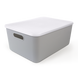 Ящик для зберігання MVM пластиковий сірий 160x257x360 FH-13 XL GRAY 8 з 13
