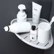 Набір аксесуарів для ванної MVM №8 округлий пластиковий сірий MVM-MH-08 white/gray 10 з 13