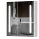 Шкафчик подвесной с зеркалом в ванную AQUARIUS Silver 70x75x15см c подсветкой белый AQ-U1665196098 1 из 2