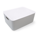 Ящик для зберігання MVM пластиковий сірий 160x257x360 FH-13 XL GRAY 9 з 13