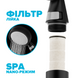 Фильтрующая душевая лейка DROP SPA1F-NANO100BF с NANO SPA потоком 4 из 19