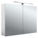 Шкафчик подвесной с зеркалом в ванную EMCO 100x74.6x15.5см c подсветкой серый 949805052 1 из 6