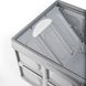 Ящик для хранения с крышкой MVM пластиковый серый 290x355x520 FB-1 55L GRAY 6 из 18