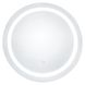 Зеркало круглое для ванны LIDZ 140 58x58см c подсветкой сенсорное включение LD55781400801W 4 из 6