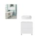 Набор мебели в ванную Q-TAP Tern белый QT044VI43011 1 из 9