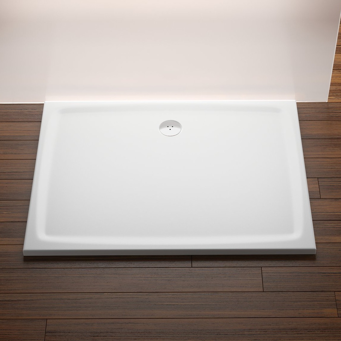 Піддон для душової кабіни RAVAK Gigant Pro Flat 120x90x3см прямокутний композитний без сифону білий XA03G711010
